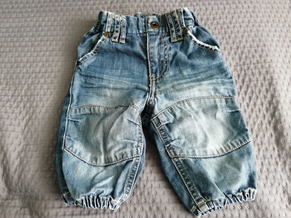 Spodenki jeansowe h&m chłopięce w rozmiarze 62