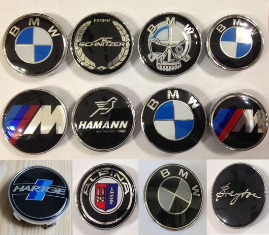 Заглушки колпачки литых дисков BMW Schnitzer, Alpina, Hamann, M-power