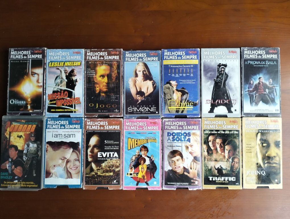 K7 VHS - filmes vários
