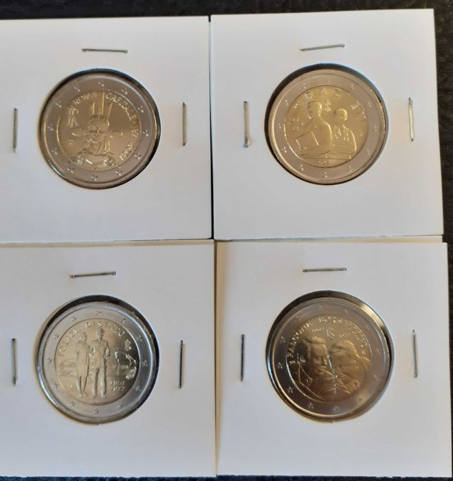Moedas comemorativas UNC - 2 euro – ITALIA
