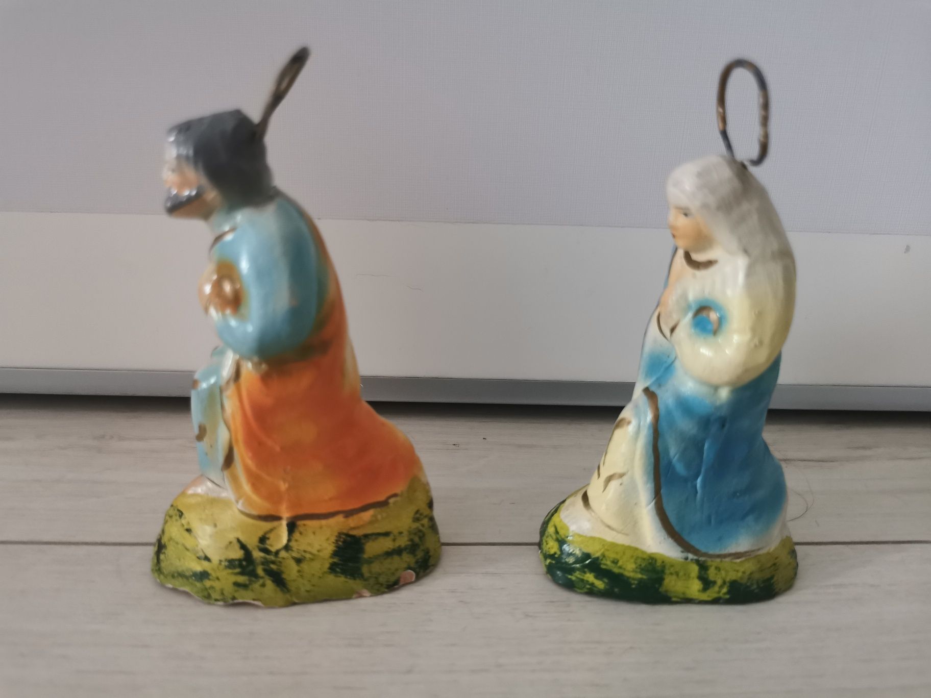 Figuras Presépio (José e Maria) Antigas