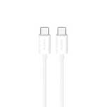 Kabel Puro TPE 25W USB-C - USB-C 3m - biały