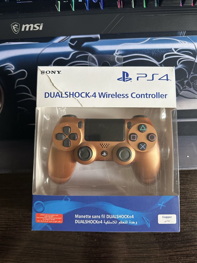 Геймпад Dualshok 4 v2 (бронза)