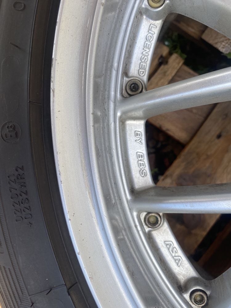 Felgi ASA BBS z oponami R18