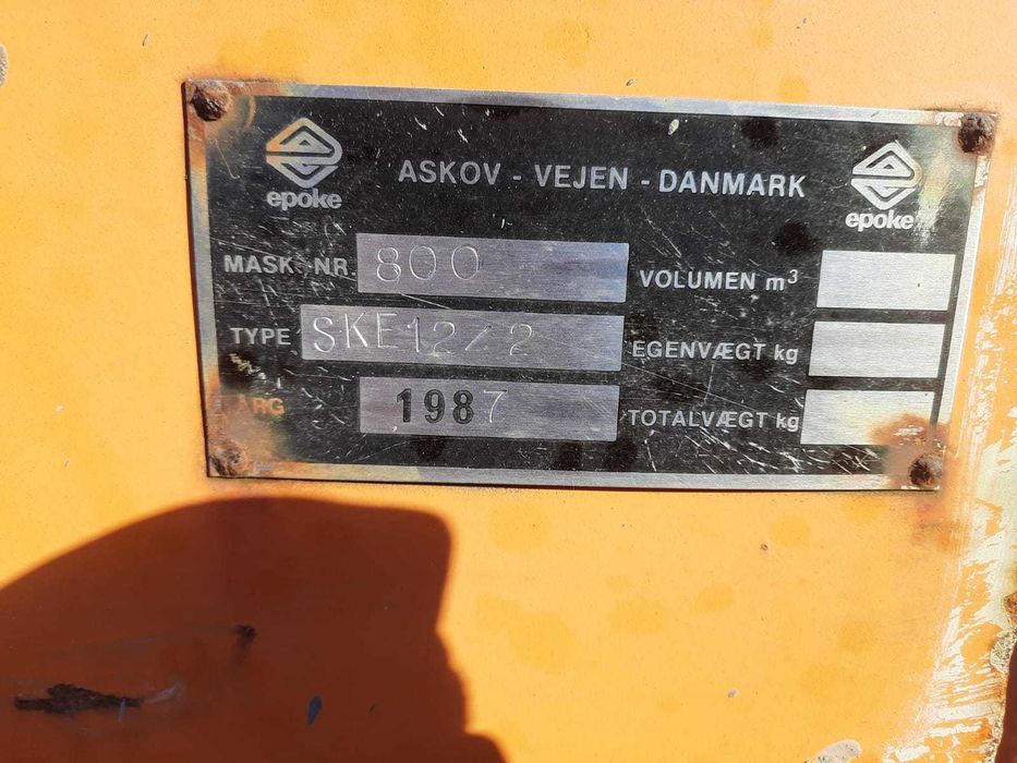 Piaskarka solarka posypywarka EPOKE 12/2