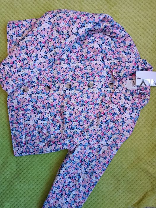 Kurtka kurteczka ONLY rozmiar S 36 nowa kwiaty kolorowa