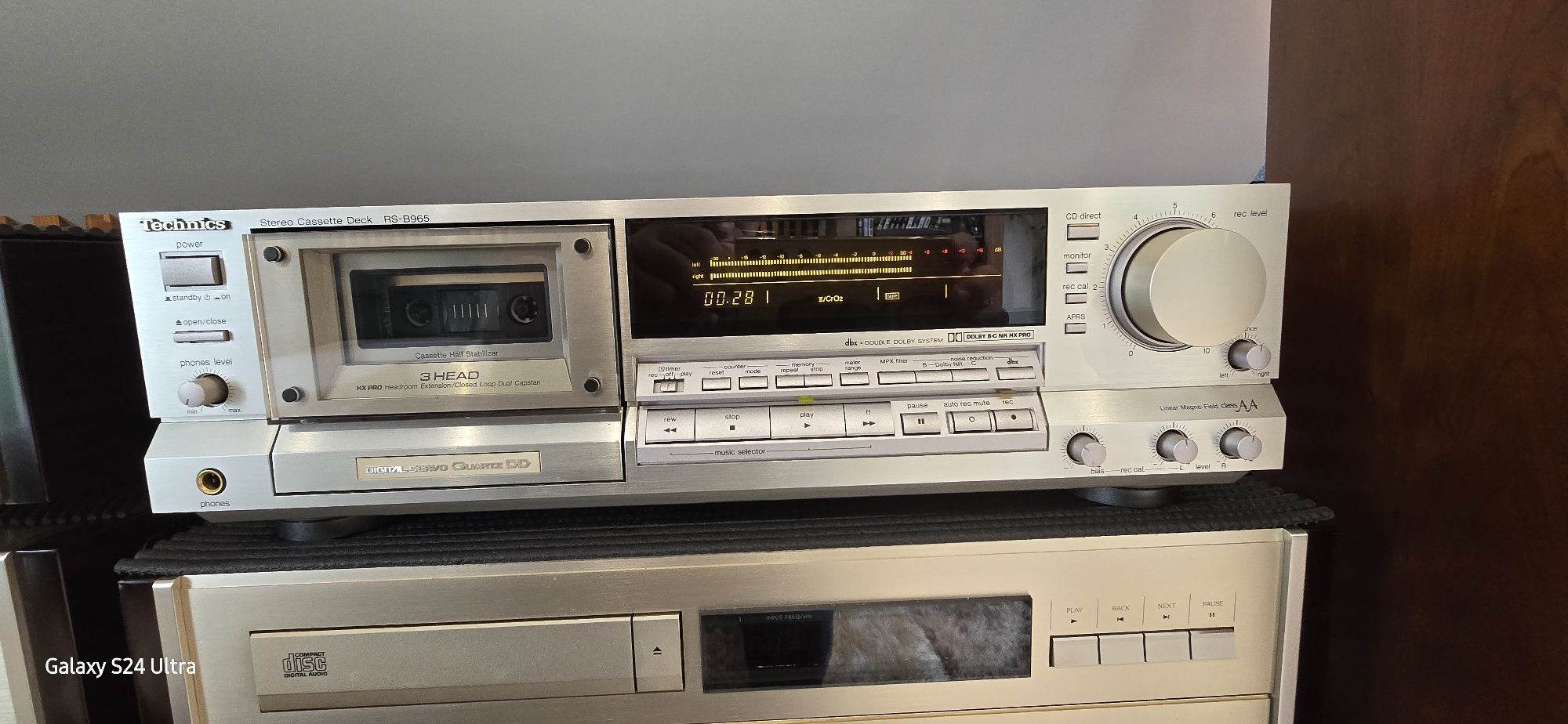 Deck technics rs-b965 szampański