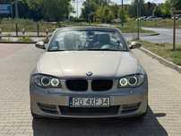 BMW Seria 1 BMW Seria 1 120i Cabrio wersja poliftowa, hak, bagażnik