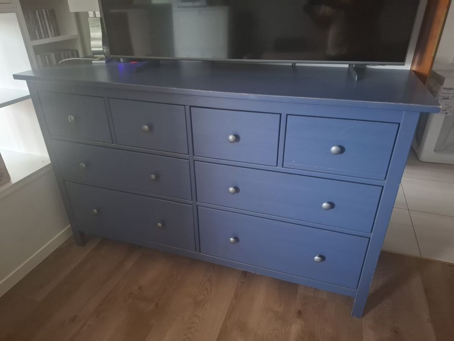Komoda Hemnes 8 szuflad Ikea drewno