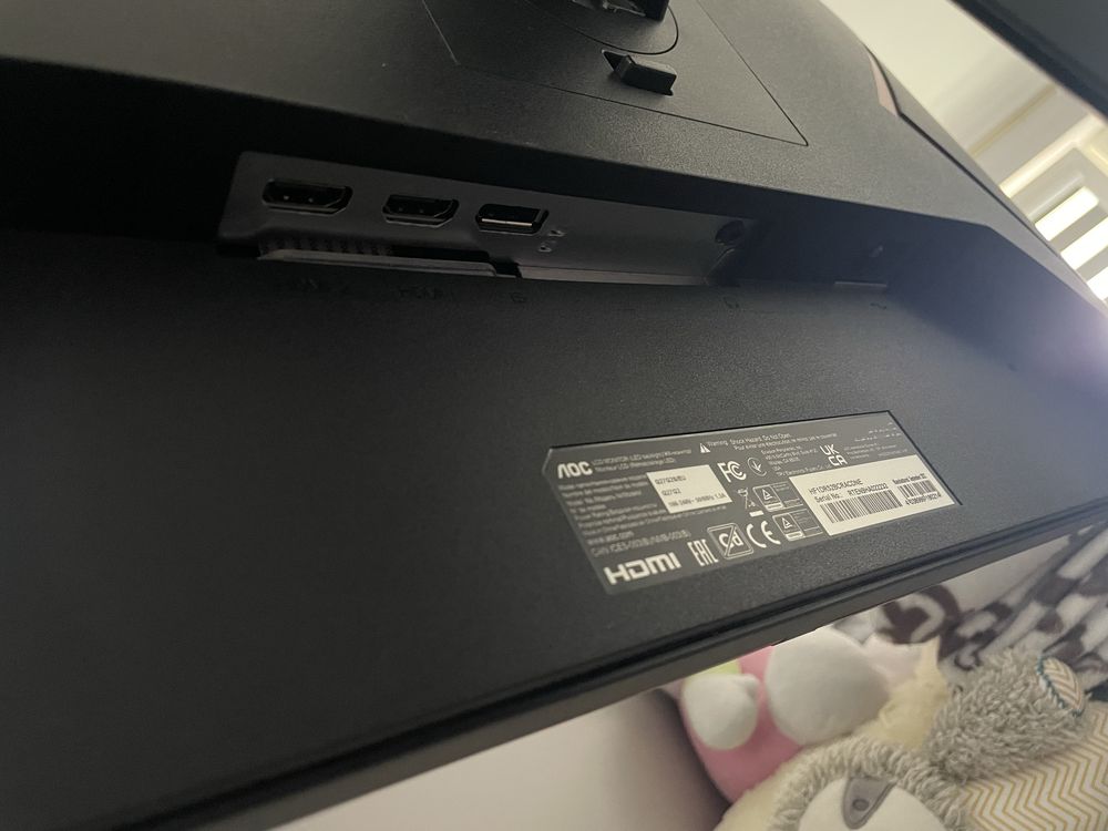 Monitor AOC Q27G2S 27" 2560x1440px IPS 165Hz 1 ms