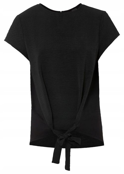 B.P.C czarna bluzka z różnych materiałów r.36/38