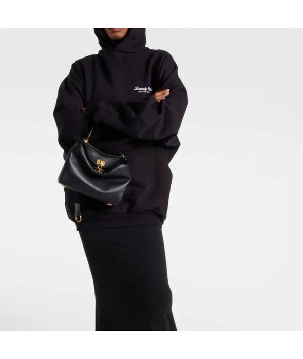 Сумка кожаная Rodeo bag mini черная натуральная мини