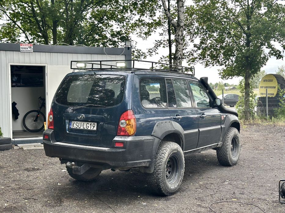 Hyundai Terracan 2.9CRDI 2003r. Nowa Rama Lift A/T Zabudowa Oświetleni