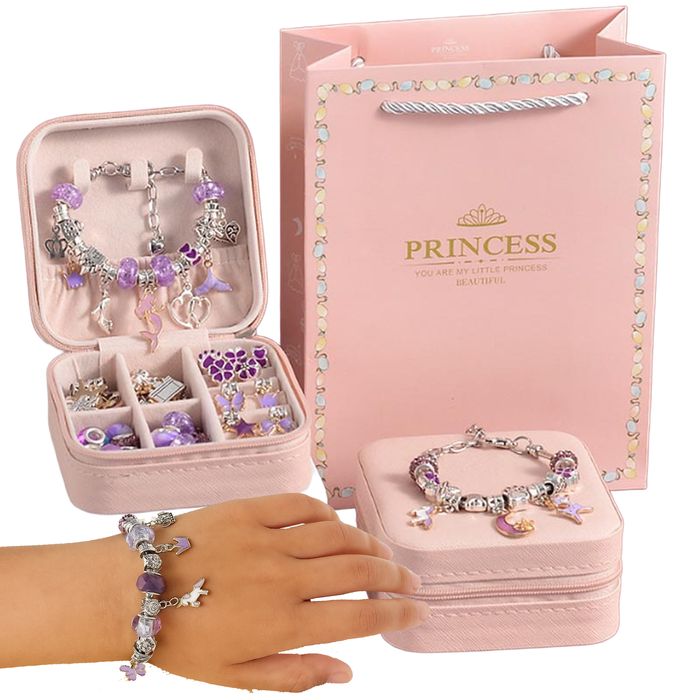 Zestaw do robienia bransoletek naszyjników zawieszek Idealny Prezent