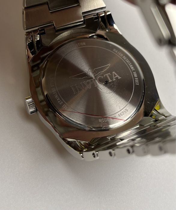 Invicta 46259, чоловічий годинник інвікта, invicta slim
