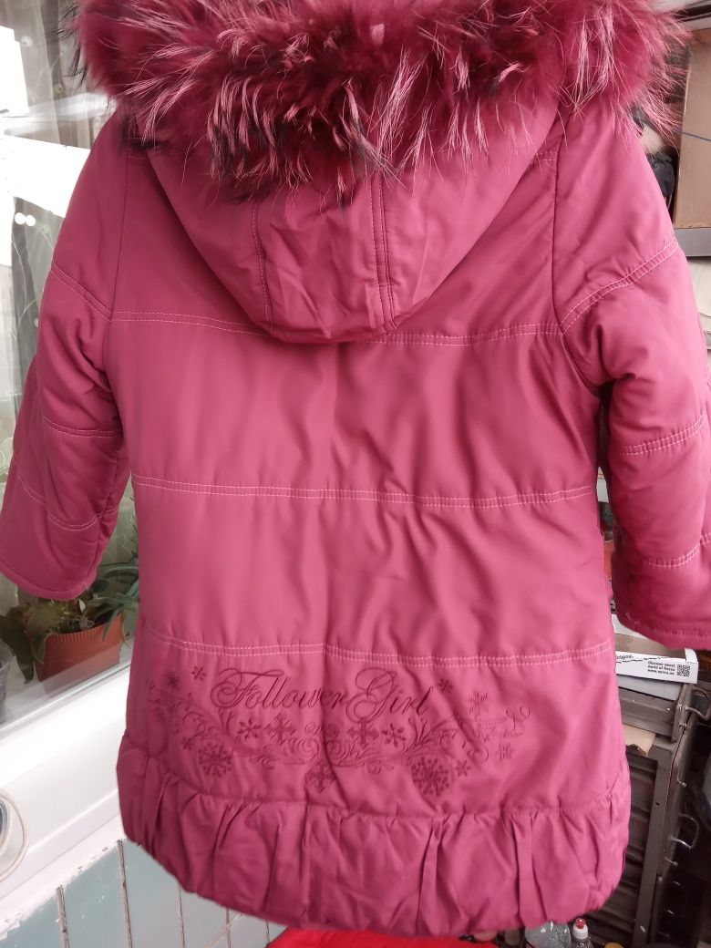 Зимнее пальто для девочки Вilemi