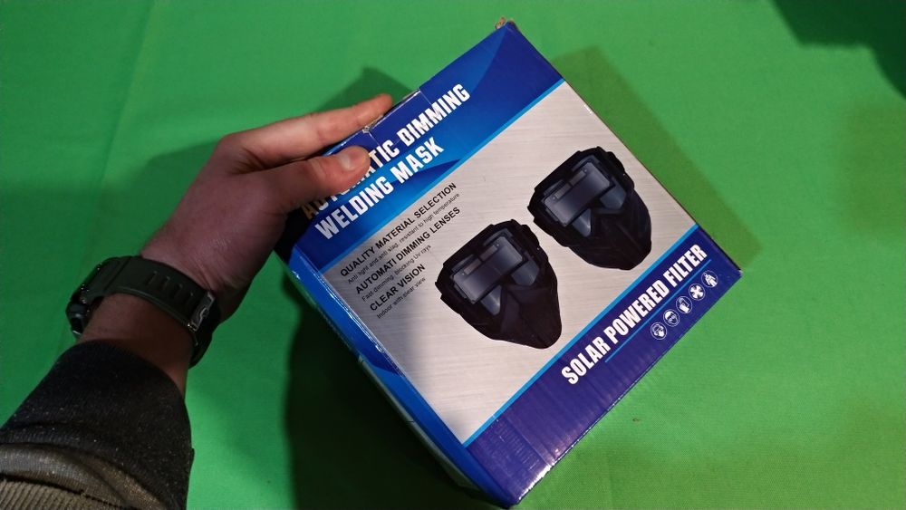 Очки маска для сварки хамелеон окуляри для зварювання (Комплект 6шт)