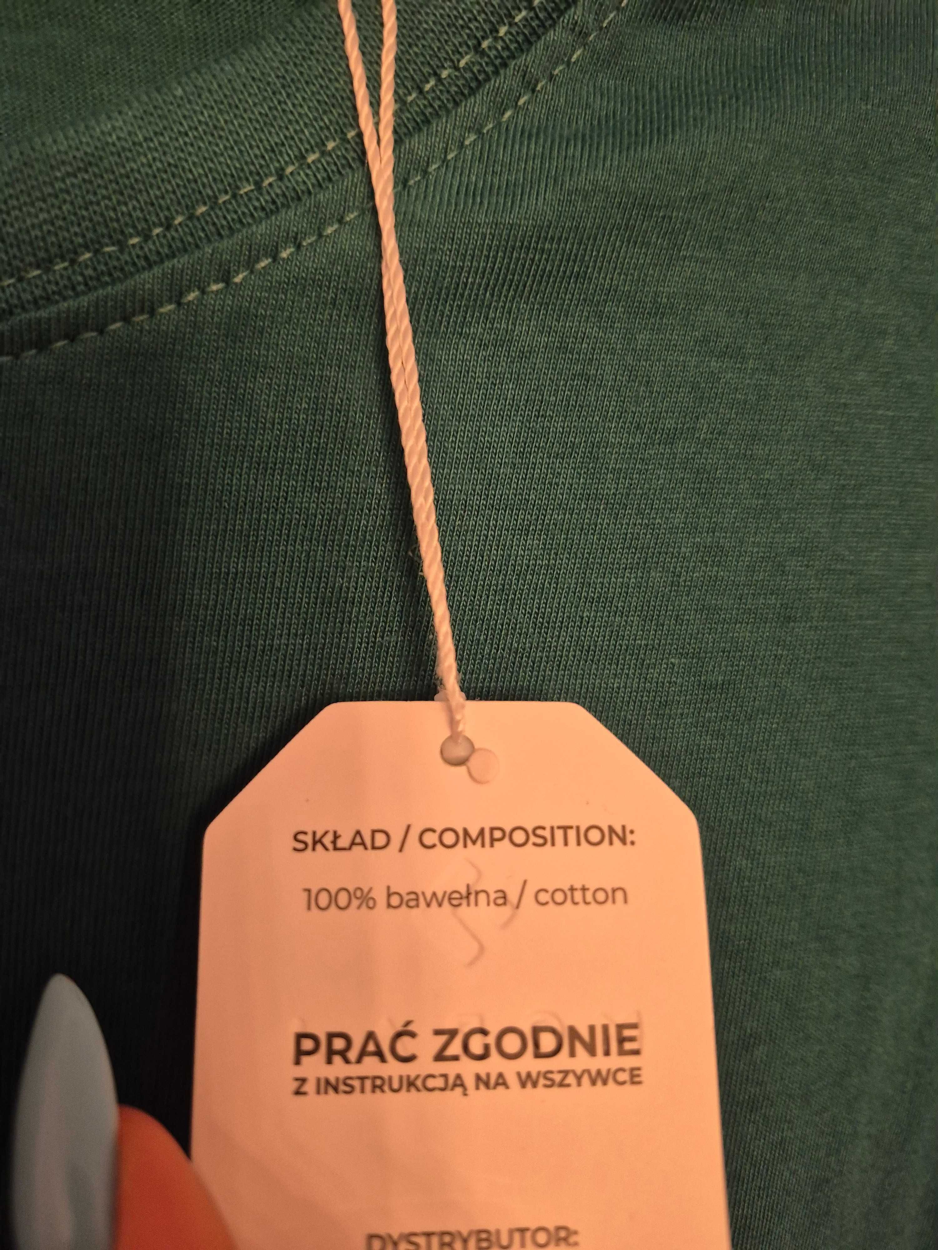 Koszulka męska zielona 2xl