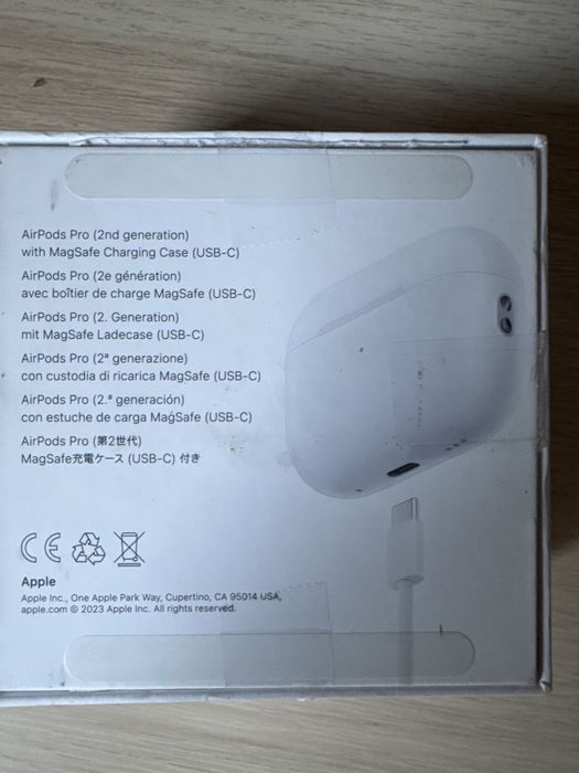 AirPods Pro 2generacie oryginalne w dobrym stanie 2024roku