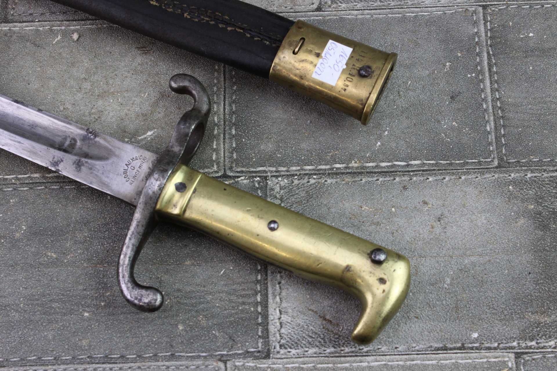 Prusy Niemcy bagnet Pułkowy 1971 Klingenthal 1972