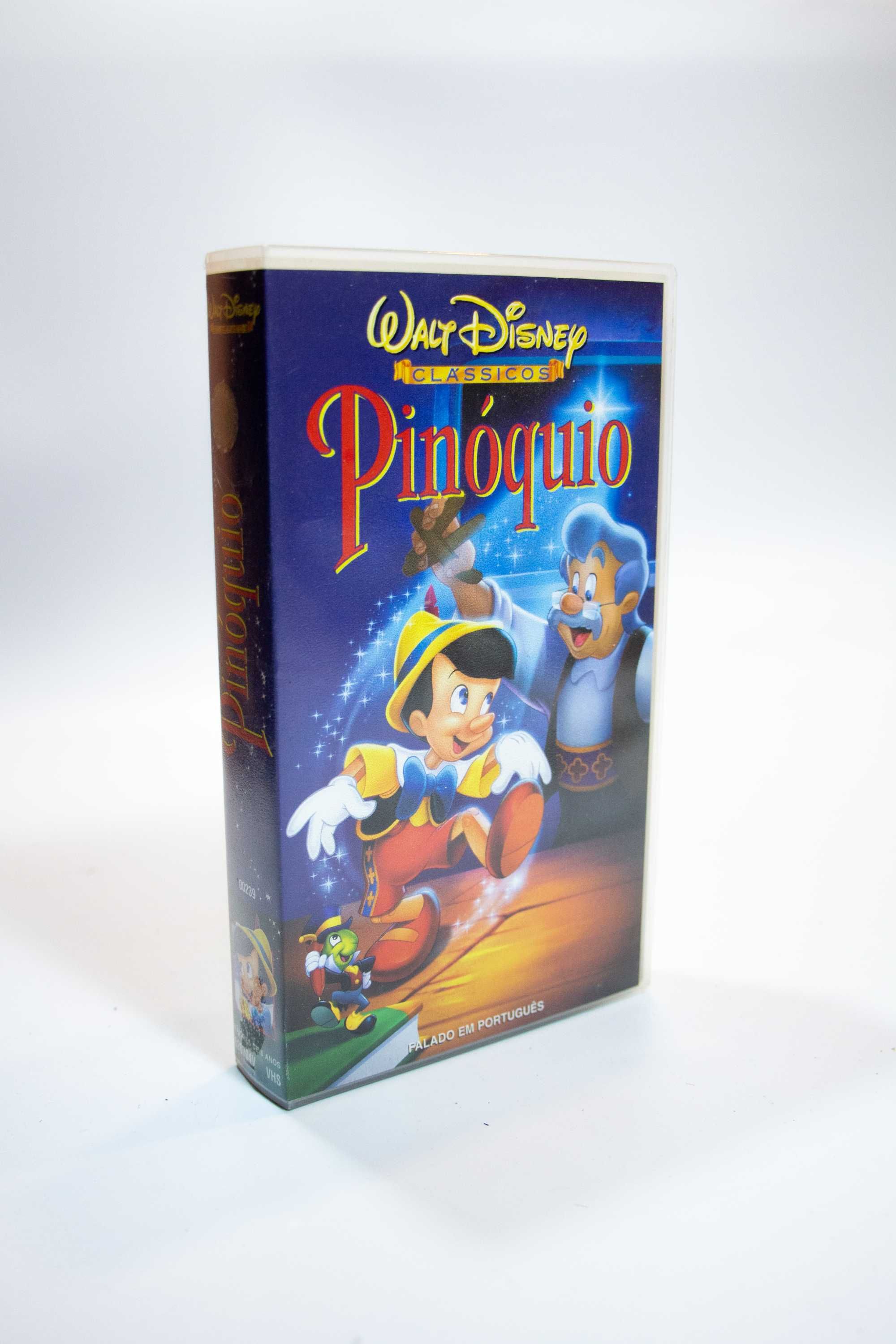 Filme Pinóquio em VHS