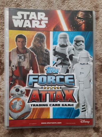 Karty Star Wars "Topps Force Attax" z albumem