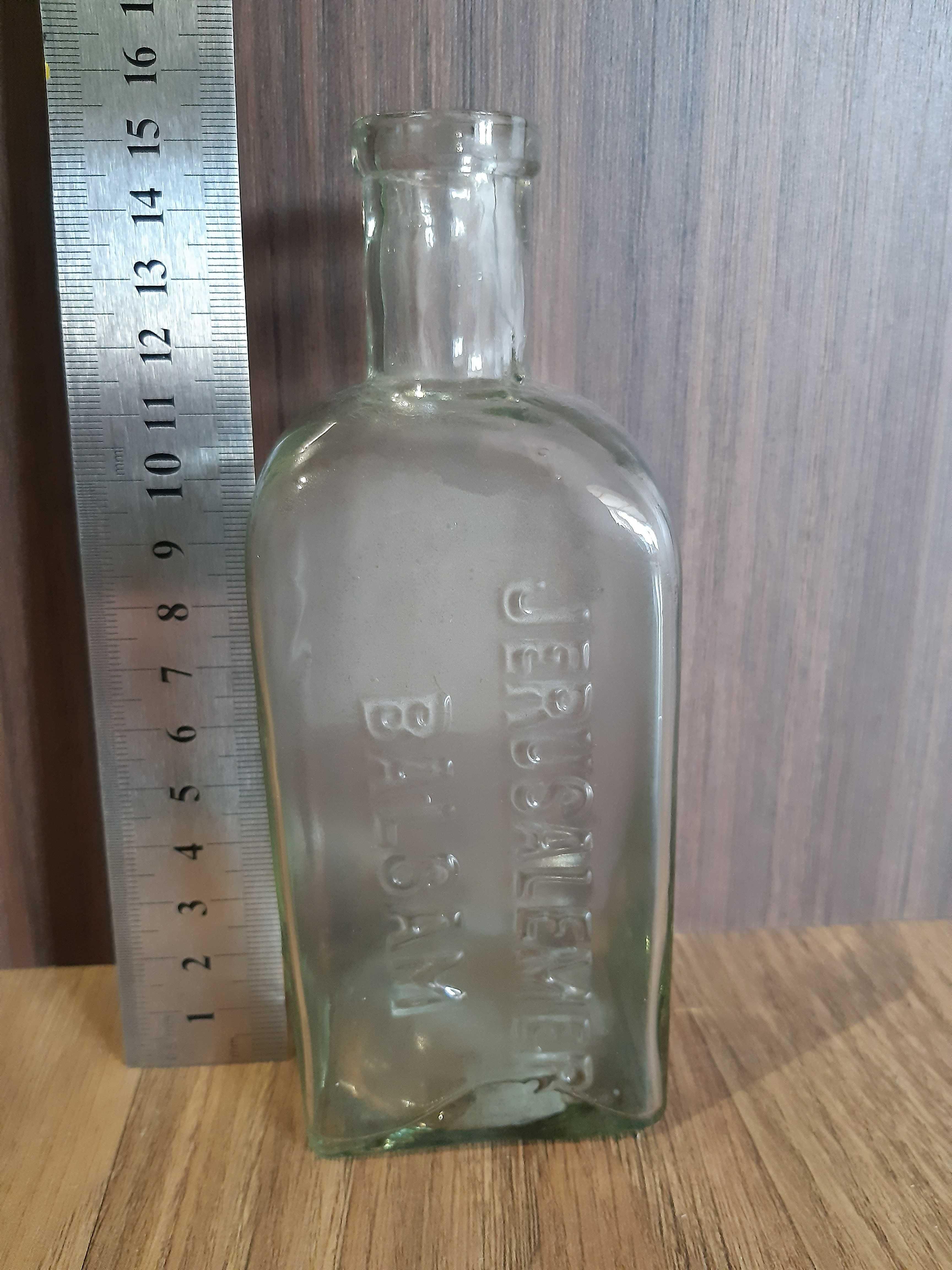 butelka stara 19 wiek Jerusalemer Balsam