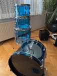 Ludwig Vistalite Blue