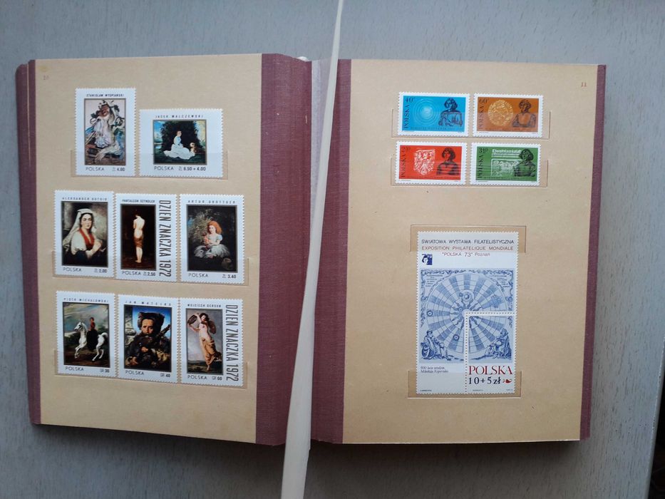 Klaser Rocznikowy Tom X Znaczki