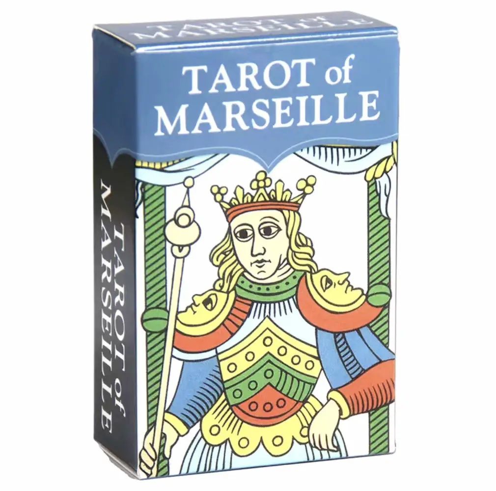 Міні Марсельськe Таро крти колода Mini Marseille Tarot в кишеню сумку