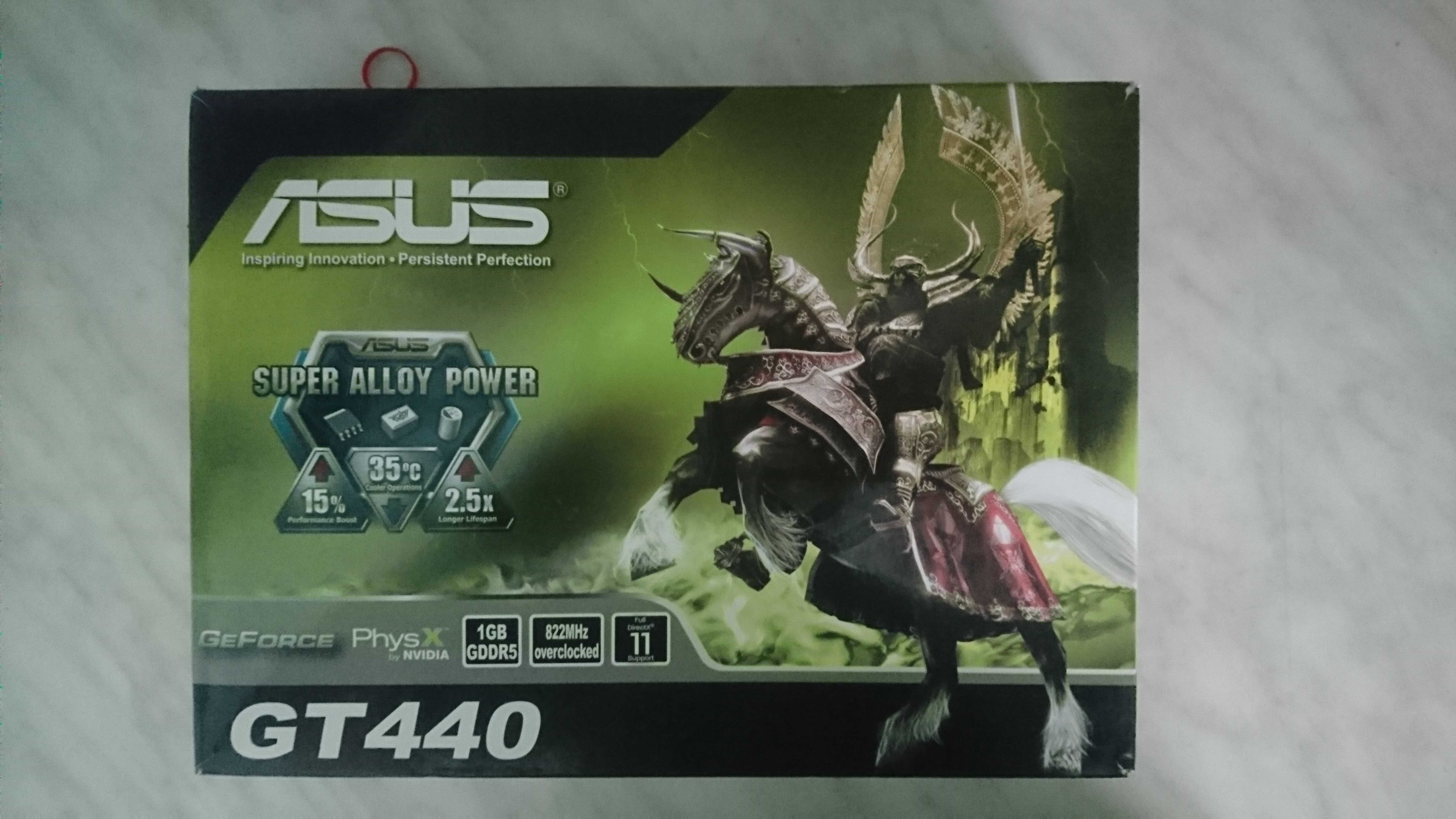 Видеокарта Asus PCI-Ex GeForce GT 440 1024MB GDDR5 (128bit) (822/3200)