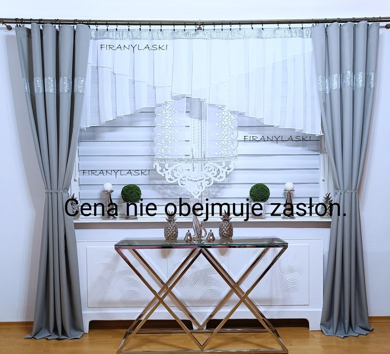 Firany Gotowe Panele Ażury Ekrany Firanki