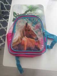 Plecak szkolno wycieczkowy konie
