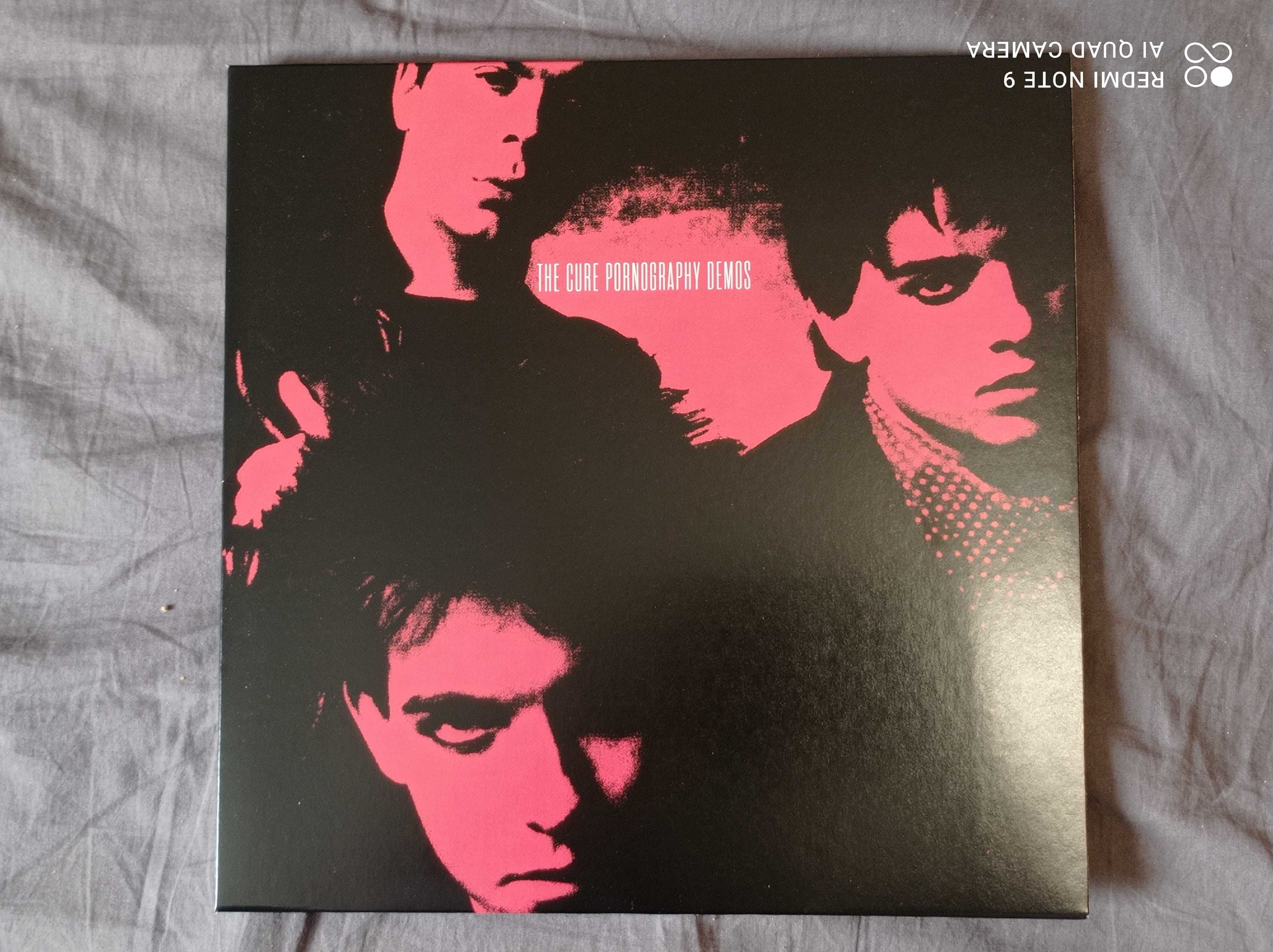 The Cure - Pornography Demos okładka płyty winylowej Fire Records