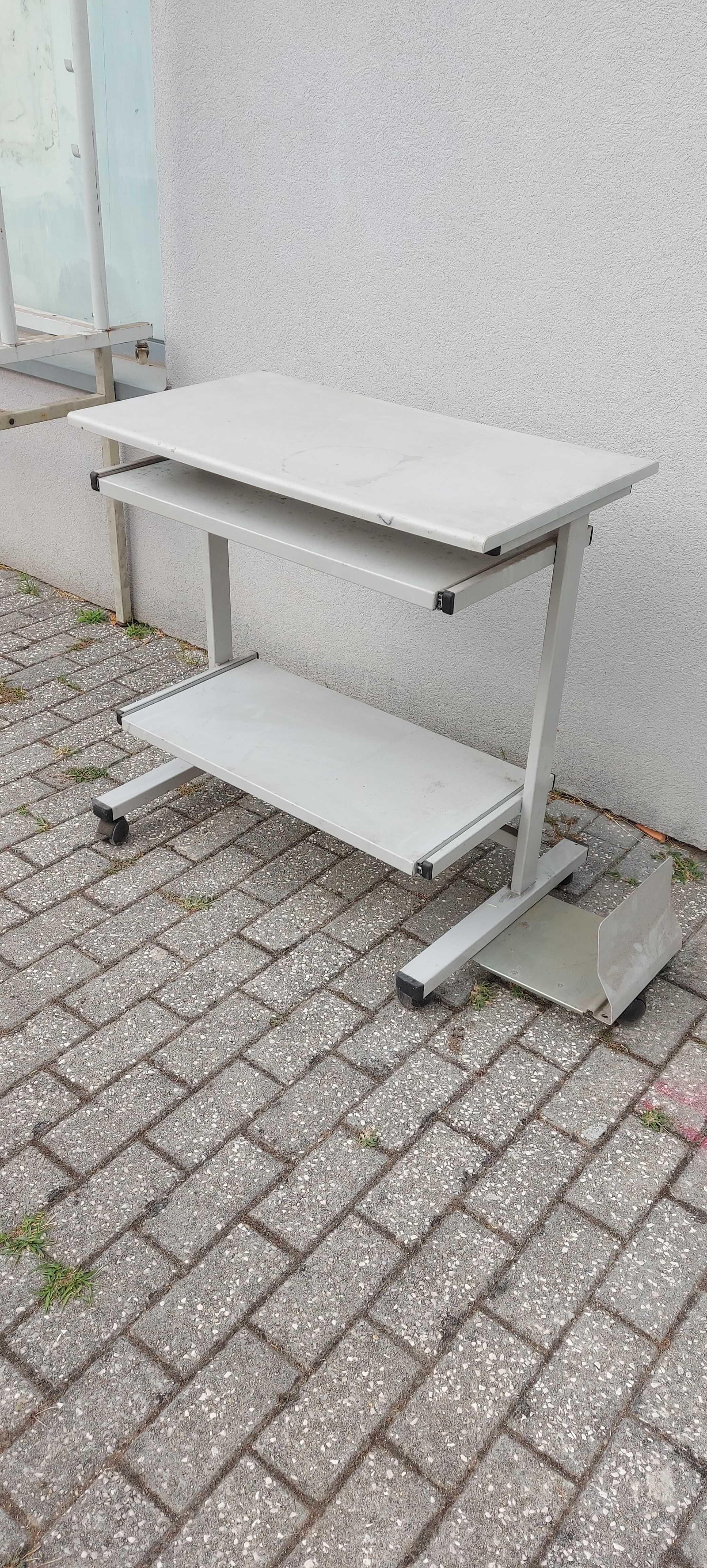 Mesa de Apoio a Impressora 2 prateleiras extensíveis