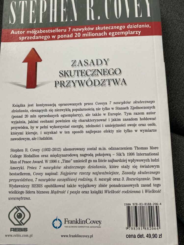 Zasady skutecznego przywództwa Stephen Covey