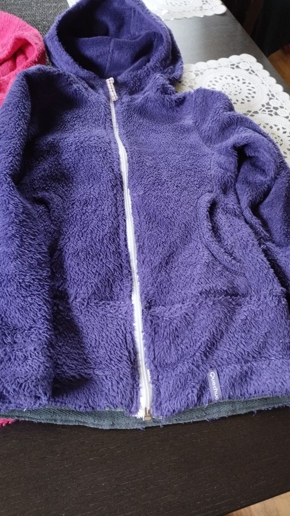 Bluzy bluza pluszowa quechua 8 10 lat 134
