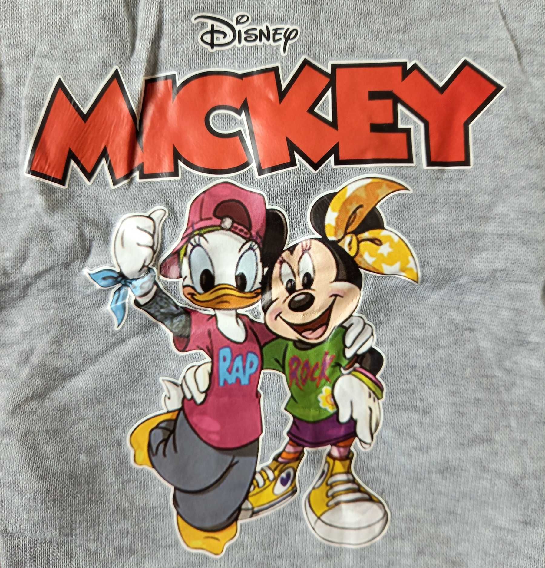 Bluza z kapturem dla psa ubranko Disney Mickey roz. L