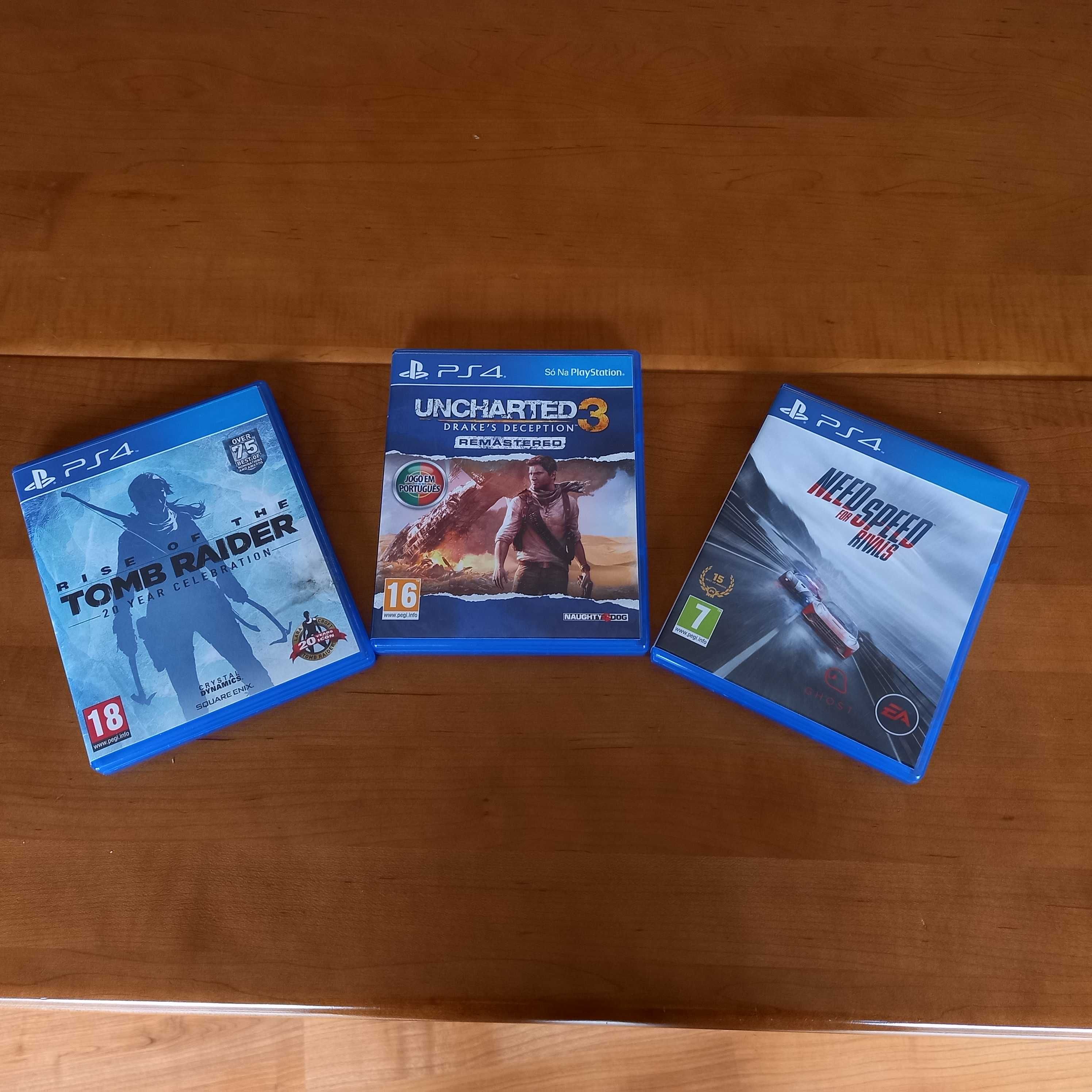 ps4(1TB) + 2 comandos + jogos(9)- Pack ou individual