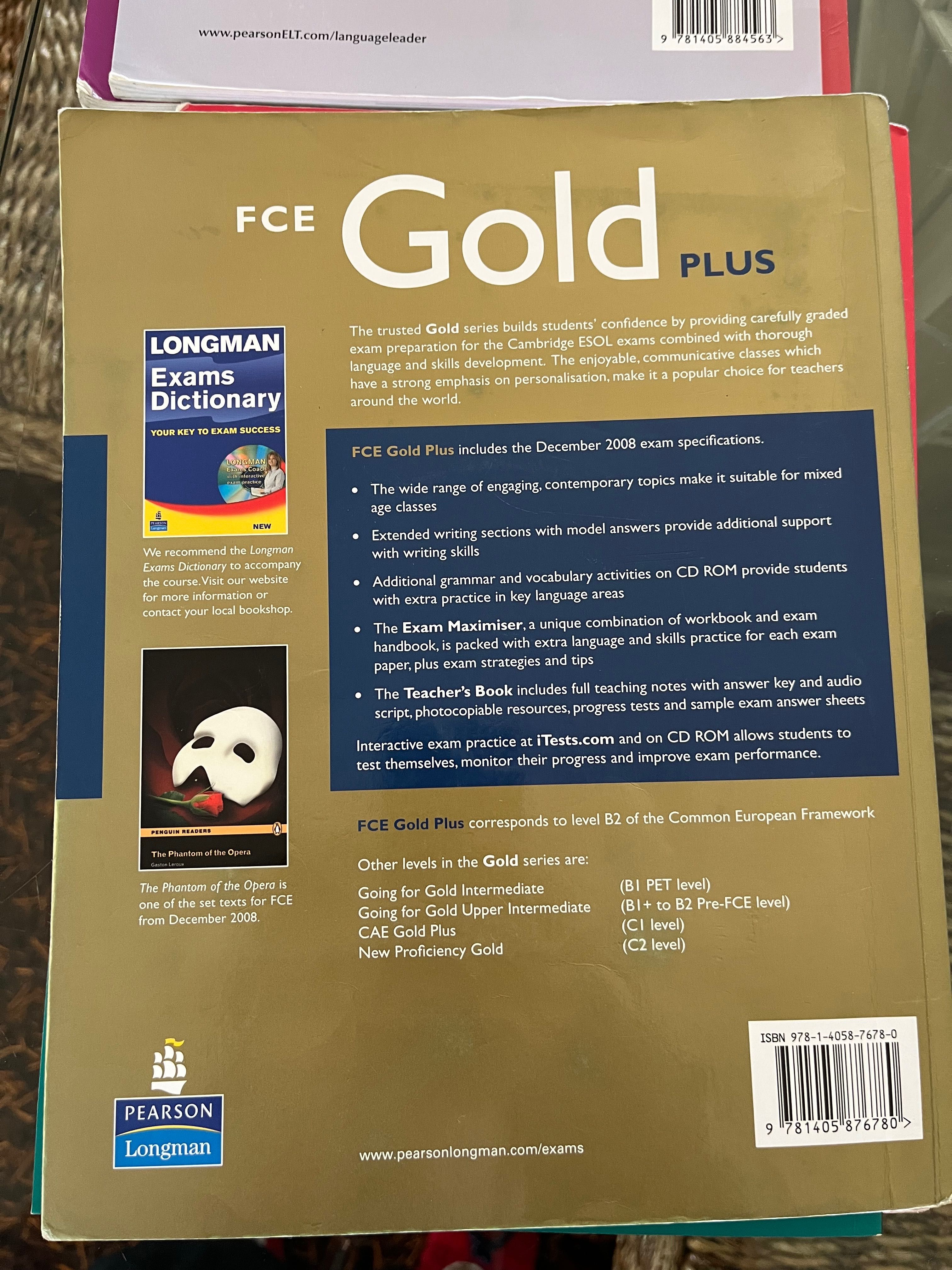 Livro FCE Gold Pearson