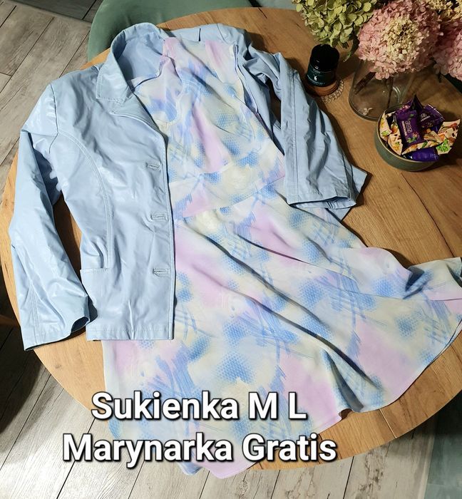 Sukienka Pastelowa 38