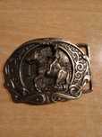 Klamra metalowa do paska vintage