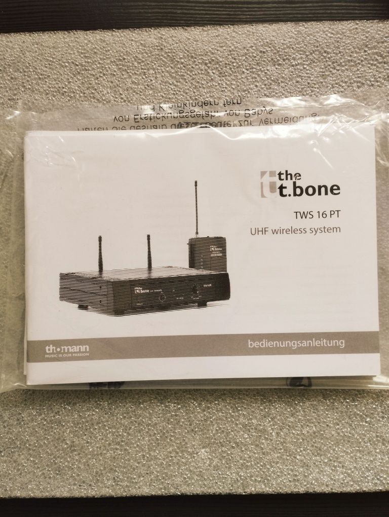 Microfone headset e Receptor Wireless