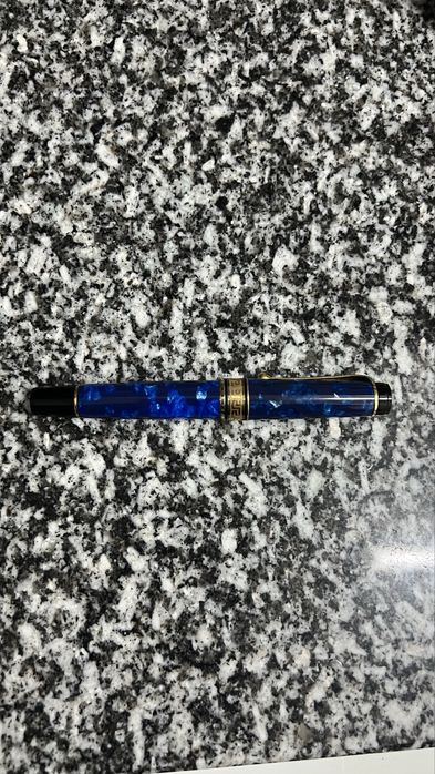 Caneta-tinteiro de luxo AURORA optima Pena de ouro 14k