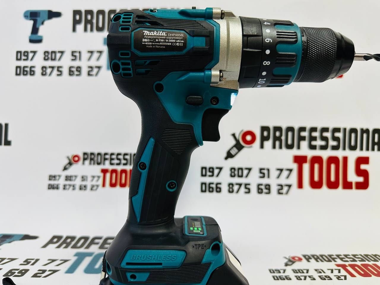 Акумяторний Шуруповерт Makita DHP485 36/5A Аккумуляторный Шурупокрут