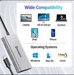 Minisopuru hub usb tipo c