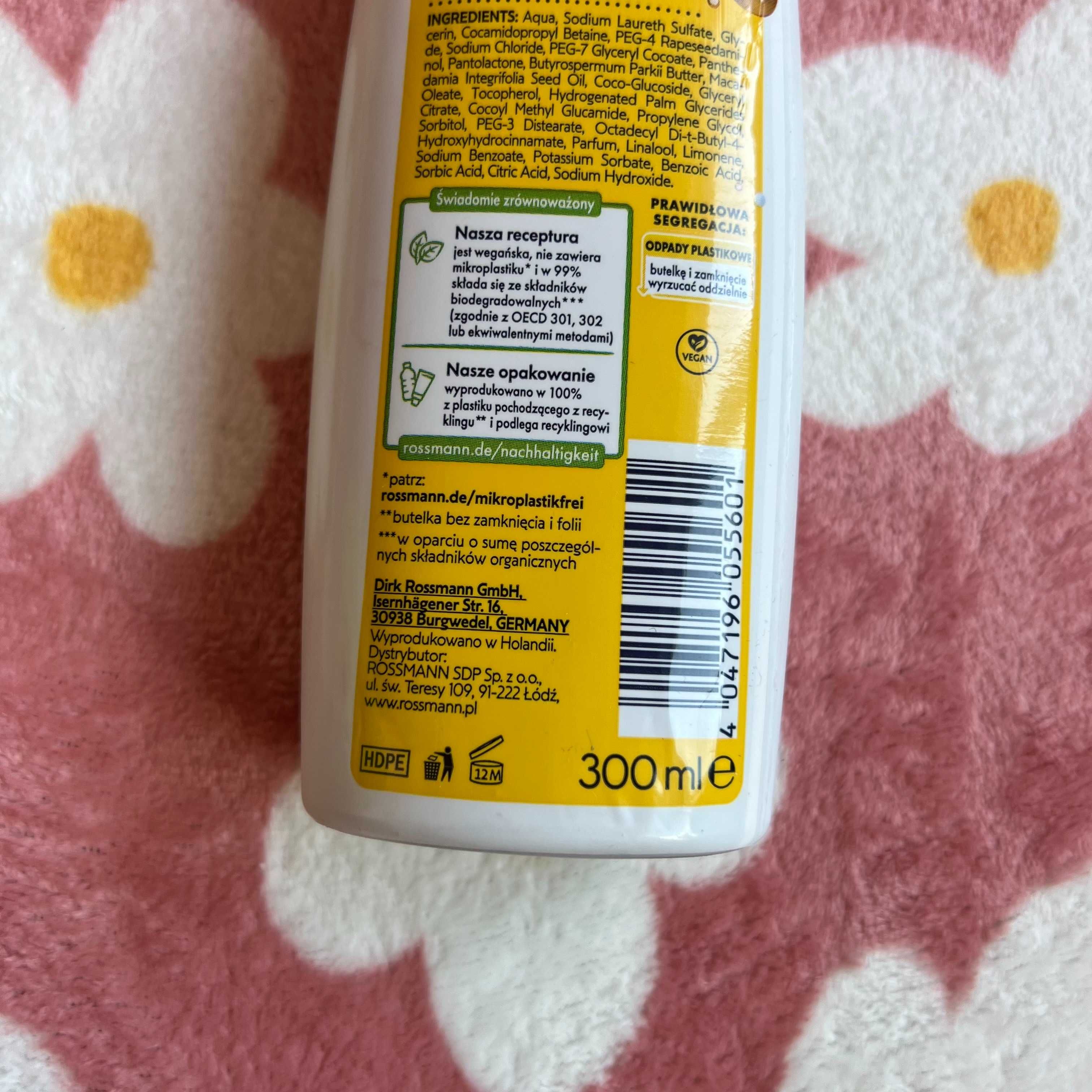 ISANA Żel pod prysznic, pielęgnujący, z olejem makadamia 300ml
