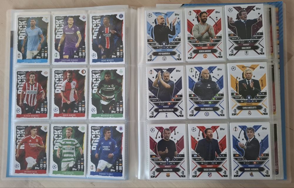 Cartas Match Attax Extra Champions League Topps 2024-25