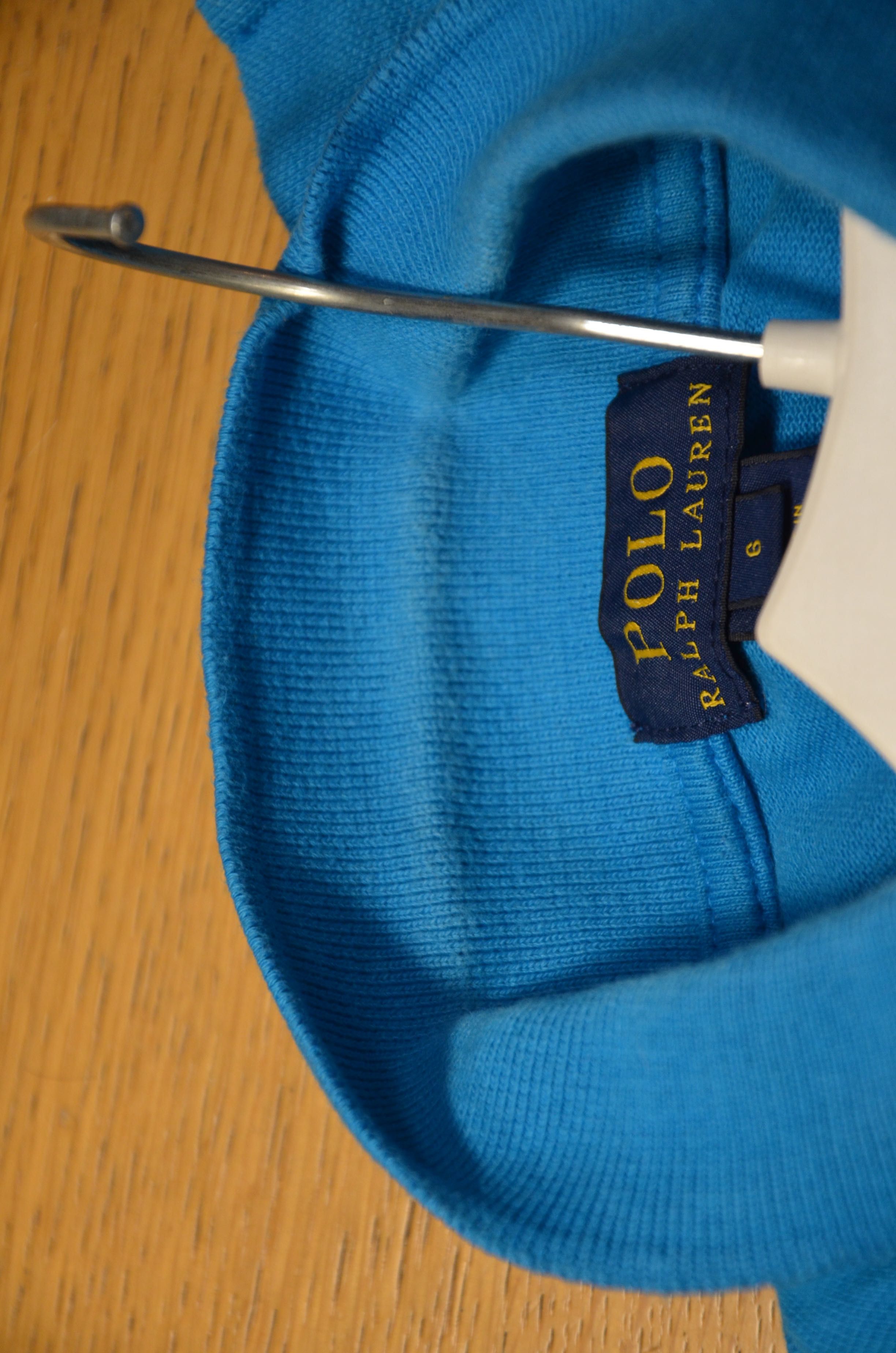 t-shirt Ralph Lauren 6 lat niebieska 116 cm