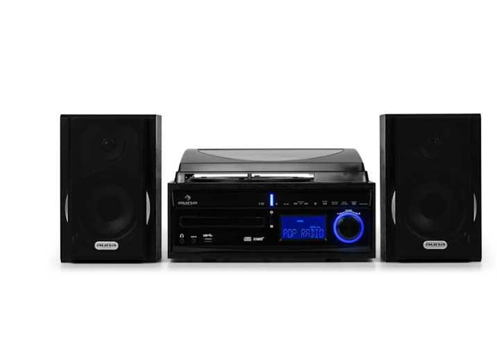 Програвач вінілових пластинок USB FM CD Auna DS-2